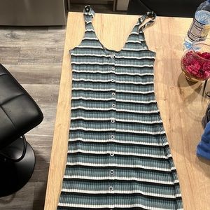 American Eagle striped dress size M